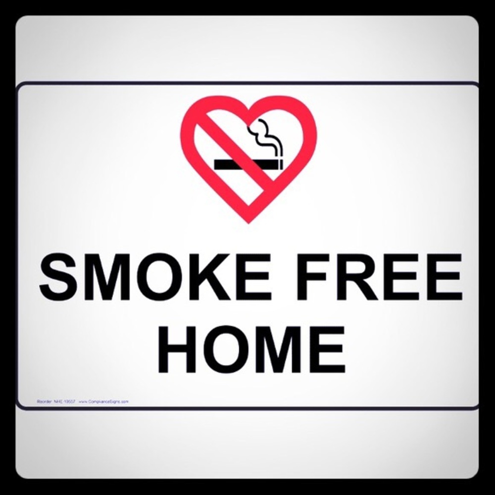 Smoke free home!
